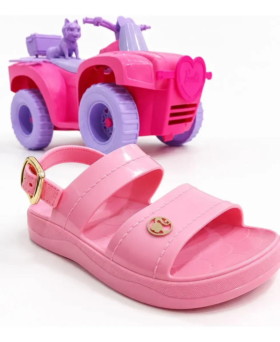 Sand�li Grendene Barbie 23346 Carrinho Brinquedo - Rosa