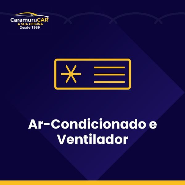 Ar Condicionado e Ventilador